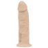Real Fantasy Winston - sugkopp vibrator - 19 cm (naturlig)