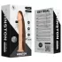 Real Fantasy Winston - dildo med sugkopp och vibrator - 19 cm - natur