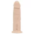 Real Fantasy Winston - dildo med sugkopp och vibrator - 19 cm - natur