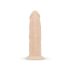 Real Fantasy Winston - sugkopp vibrator - 19 cm (naturlig)