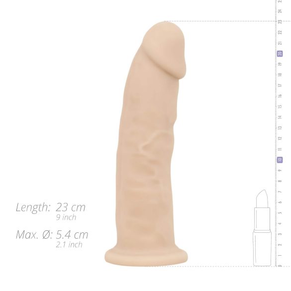 Real Fantasy Xavier - realistisk dildo - 23cm - naturfärg