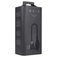 Saiz Basic - vaginapump - genomskinlig svart