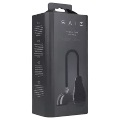 Saiz Premium - automatisk vaginapump - genomskinlig/svart