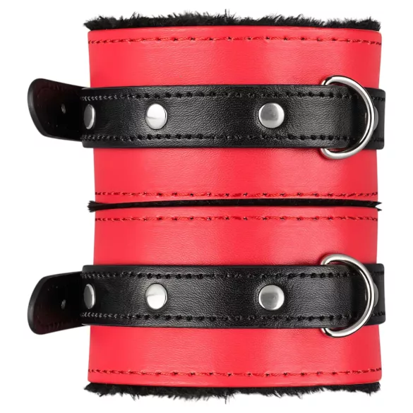 Secret Pleasure Chest - avancerat BDSM‑set - 10 delar (röd)