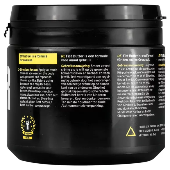 BUTTR Fisting Butter - anal fisting‑smörjmedel (500 ml)