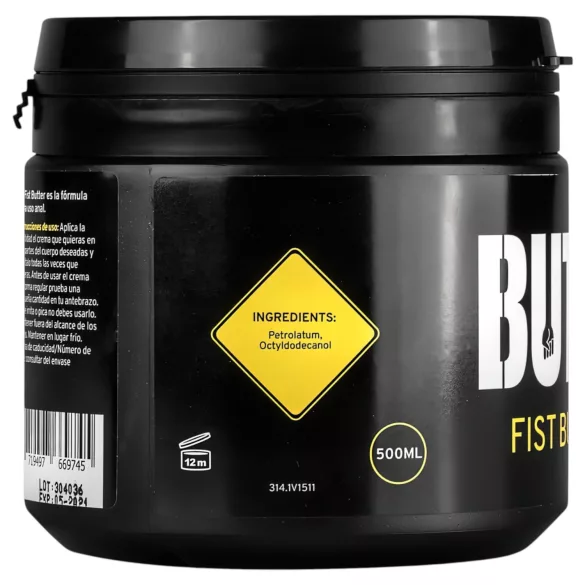 BUTTR Fisting Butter - anal fisting‑smörjmedel (500 ml)