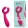 Easytoys Couple - uppladdbar, vattentät parvibrator (rosa)