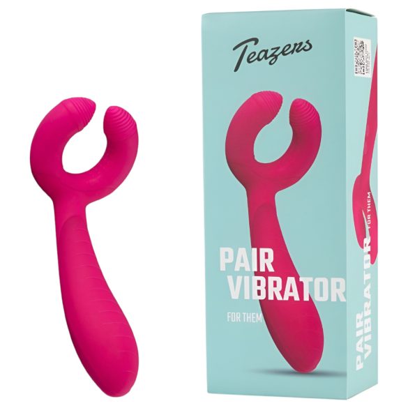 Easytoys Couple - parvibrator - uppladdningsbar, vattentät - rosa