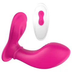   Dreamtoys Essentials - bärbara G-punktsstimulerande trosvibrator (magenta)
