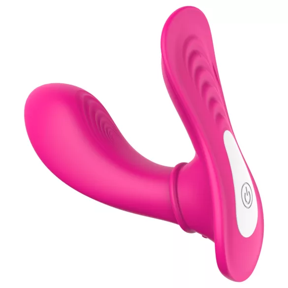 Dreamtoys Essentials - bärbara G-punktsstimulerande trosvibrator (magenta)