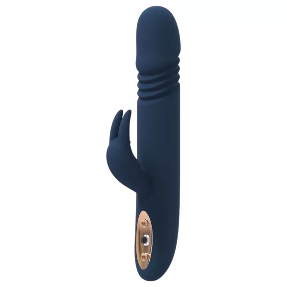 Goddess Zephyros - vibrator med klitorisarm - vattentät - blå