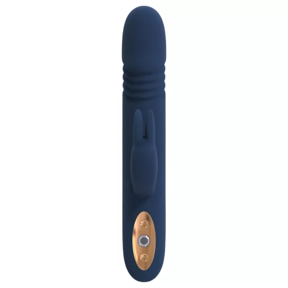 Goddess Zephyros - vibrator med klitorisarm - vattentät - blå