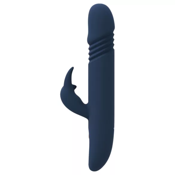 Goddess Zephyros - vibrator med klitorisarm - vattentät - blå