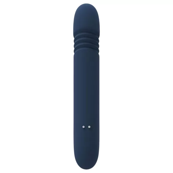 Goddess Zephyros - vibrator med klitorisarm - vattentät - blå