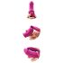 Vibes of Love Duo - 2-i-1 klitorisstimulator (rosa)