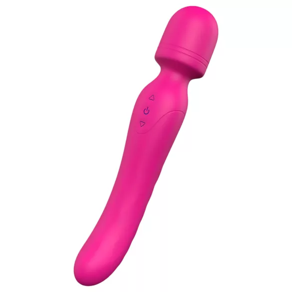 Vibes of Love - wand vibrator - uppladdningsbar, värmande, massager - rosa