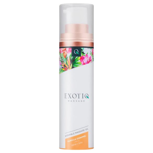 Exotiq - doftande massageolja - vaniljkaramell (100 ml)