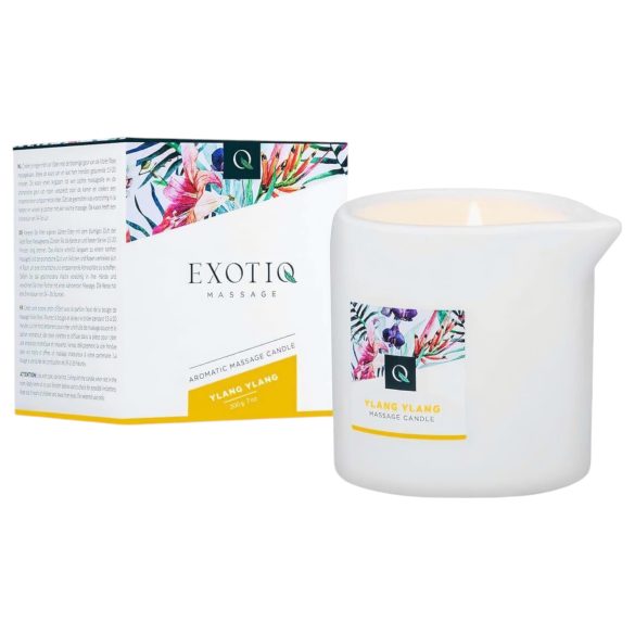 Exotiq - doftande massage ljus - ylang ylang (200g)