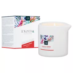 Exotiq - massage-ljusstake - vanilj och bärnsten - 200g