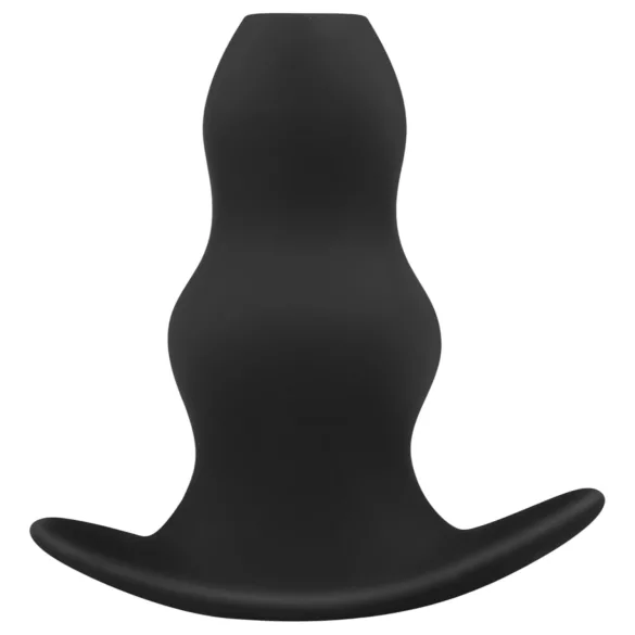 BUTTR Foxhole - ihålig analplug dildo - svart