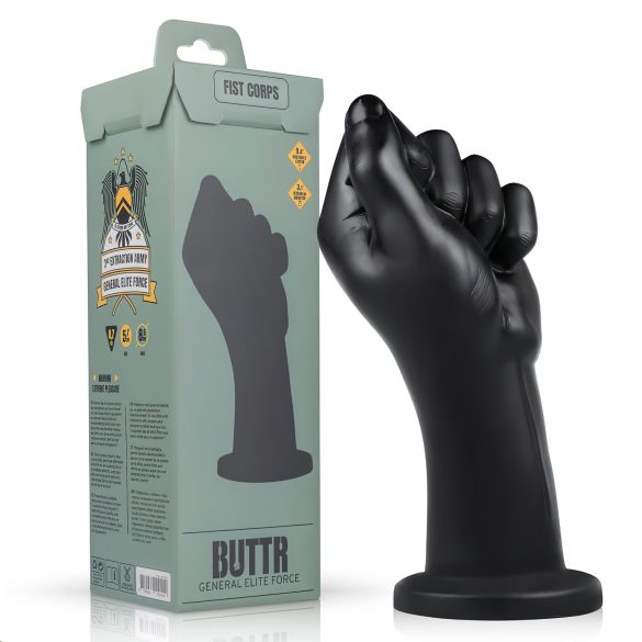 BUTTR Fist Corps - fistingdildo (svart)