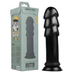 BUTTR Madbull Muzzl - dildo med sugkopp - svart