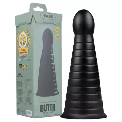BUTTR Devil Dog - dildo med sugpropp - svart