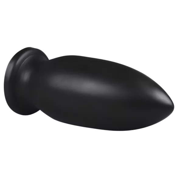 BUTTR Yellow Dog - dildo med sugkopp - svart