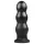 BUTTR Tactical III - dildo med sugkopp - svart