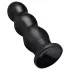 BUTTR Tactical III - dildo med sugkopp - svart