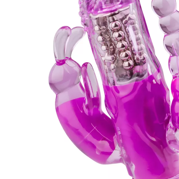Easytoys Raving Rabbit - 3-armad vibrator (rosa)
