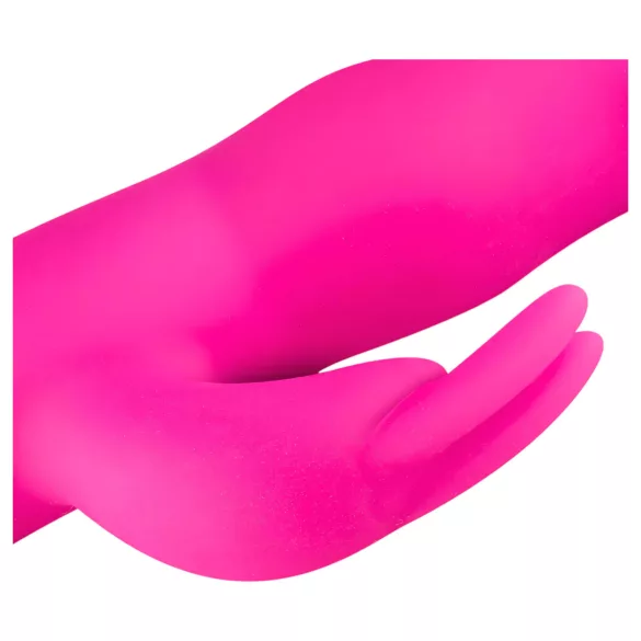 Easytoys Mad Rabbit - rabbitvibrator med klitorisstimulering - silikon rosa