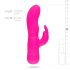 Easytoys Mad Rabbit - kaninvibrator med klitorisstimulator (rosa)