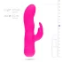 Easytoys Mad Rabbit - rabbitvibrator med klitorisstimulering - silikon rosa