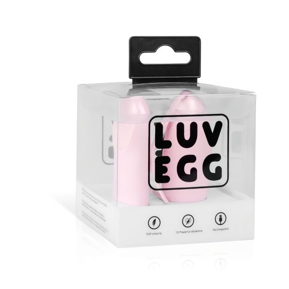 LUV EGG - vibratorägg med fjärrkontroll - uppladdningsbar - rosa