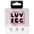 LUV EGG - bärbart uppladdningsbart, trådlöst vibrerande ägg (rosa)