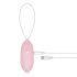 LUV EGG - uppladdningsbart, fjärrstyrt vibrerande ägg (rosa)