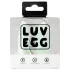 LUV EGG - bärbart uppladdningsbart trådlöst vibrerande ägg (grön)