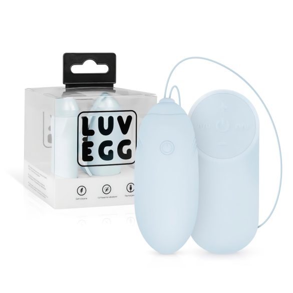 LUV EGG - Uppladdningsbart, Trådlöst Vibrerande Ägg (Blå)