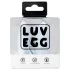 LUV EGG - bärbart, uppladdningsbart, trådlöst vibrerande ägg (blå)