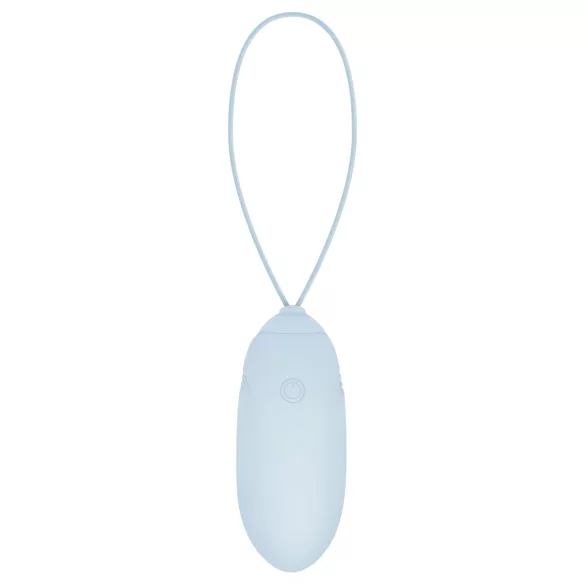 LUV EGG - bärbart, uppladdningsbart, trådlöst vibrerande ägg (blå)