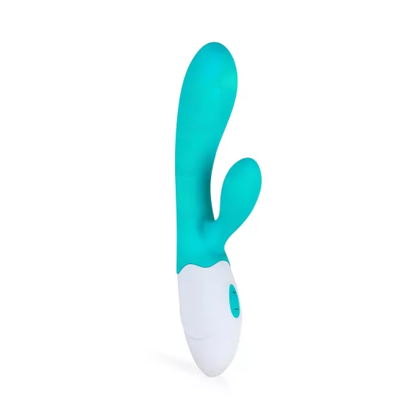 Good Vibes Only Blis Rabbit - rabbitvibrator med klitorisstimulator - turkos