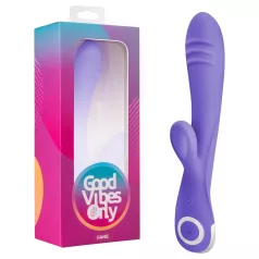   Good Vibes Only Fane Rabbit - rabbitvibrator med klitorisstimulans - lila