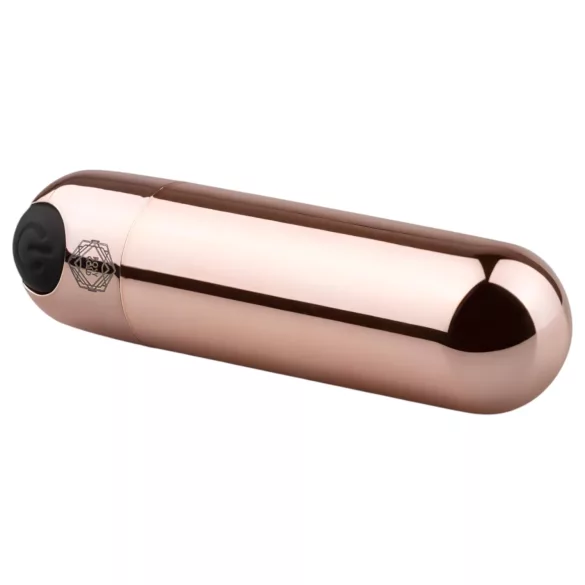 Rosy Gold - minivibrator bullet - uppladdningsbar - roseguld