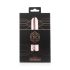 Rosy Gold Mini - uppladdningsbar mini-stavvibrator (roséguld)