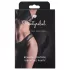 Pantyrebel - svarta trosor med hög skärning + trådlös vibrator (S-L)