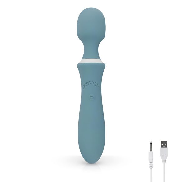 Bloom Orchid Wand - vibrator stav - uppladdningsbar massager - turkos