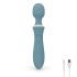 Bloom Orchid Trollstav - Turkos, laddningsbar vibrator