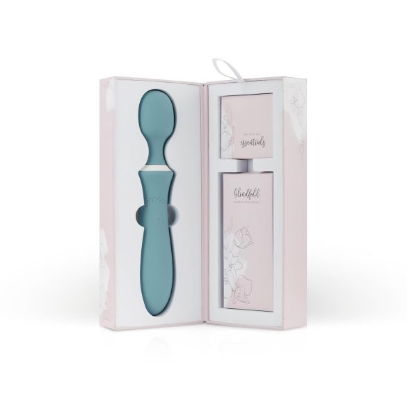Bloom Orchid Wand - vibrator stav - uppladdningsbar massager - turkos