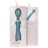 Bloom Orchid Wand - vibrator stav - uppladdningsbar massager - turkos